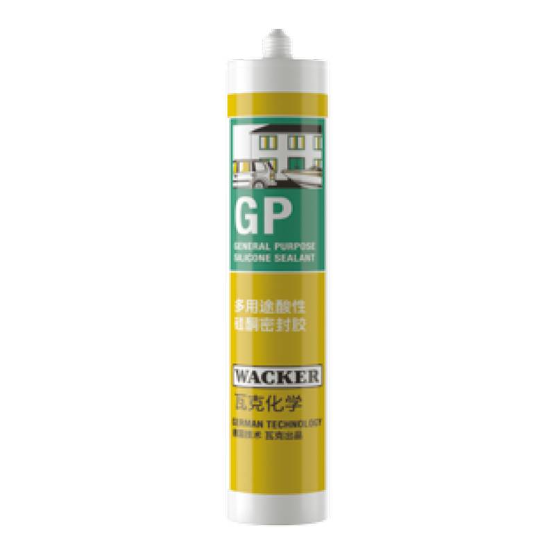 Wacker Gp Multipurpose Acidic Glass Roof Silicone Sealant Rtv Silicone Sealant