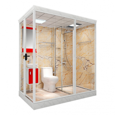 china Custom Bathroom Modern Glass Shower Room for the home